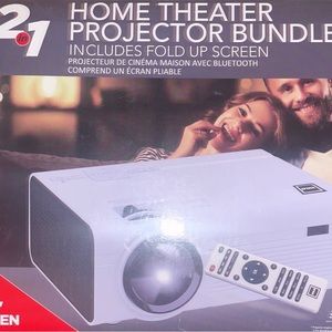 movie projector works amazing never used